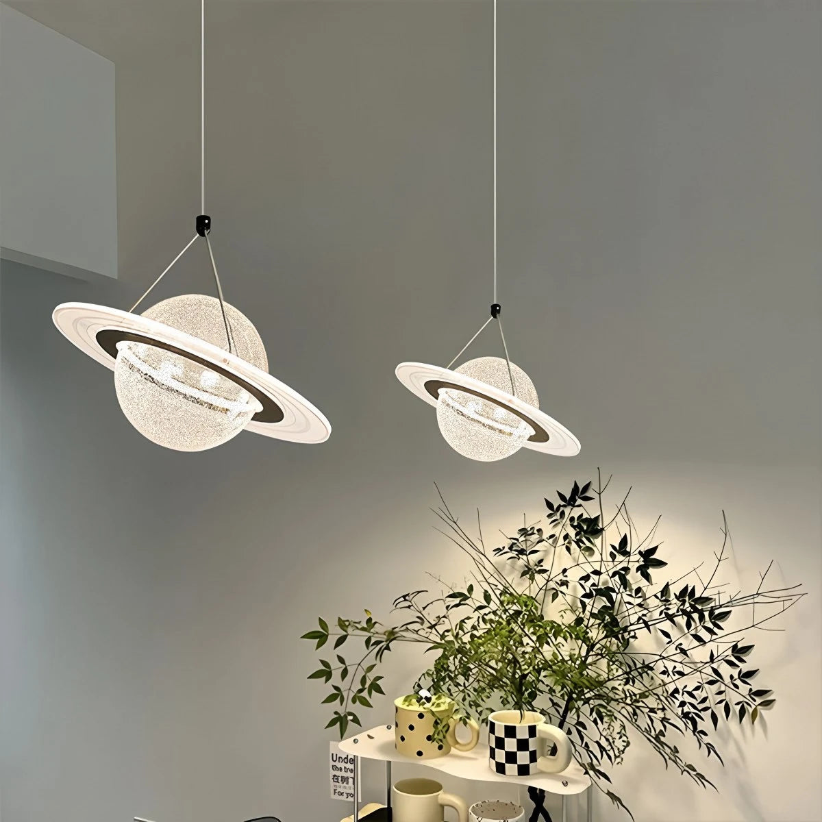 Antizer Modern Creative Planet Dining Room Pendant Light