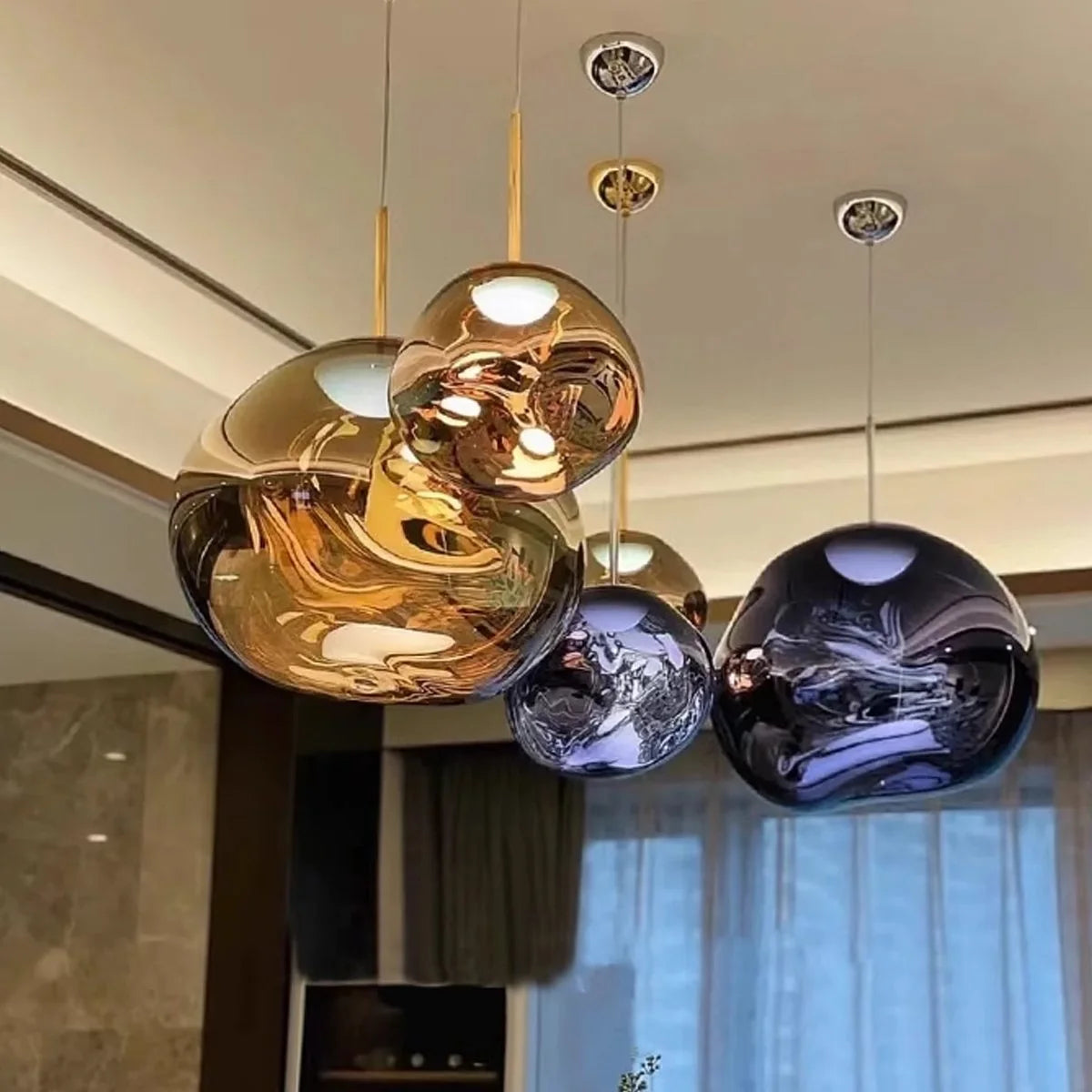 Antizer Modern Lava Pendant Light for Dining Room