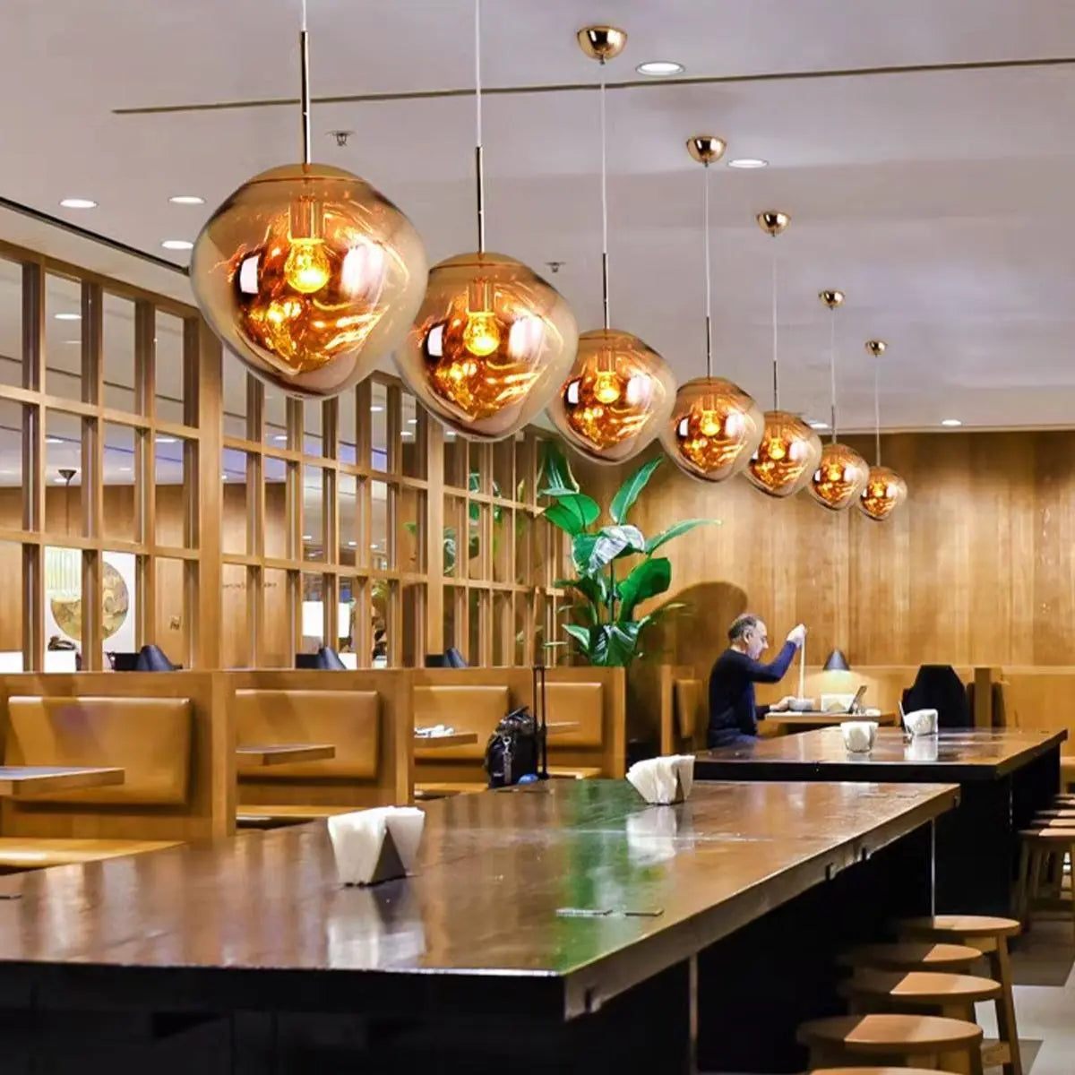 Antizer Modern Lava Pendant Light for Dining Room