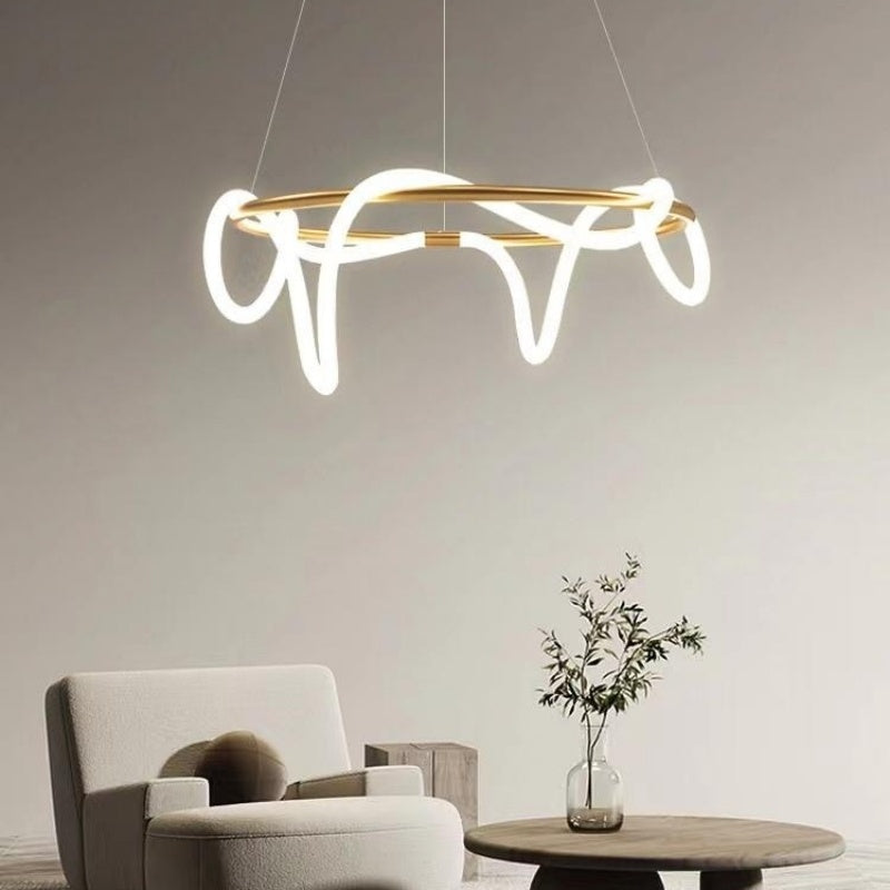 Modern Long Hose Led Pendant Lights