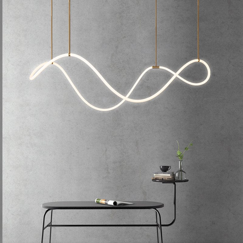 Modern Long Hose Led Pendant Lights