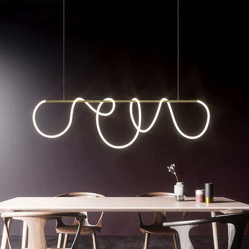 Modern Long Hose Led Pendant Lights