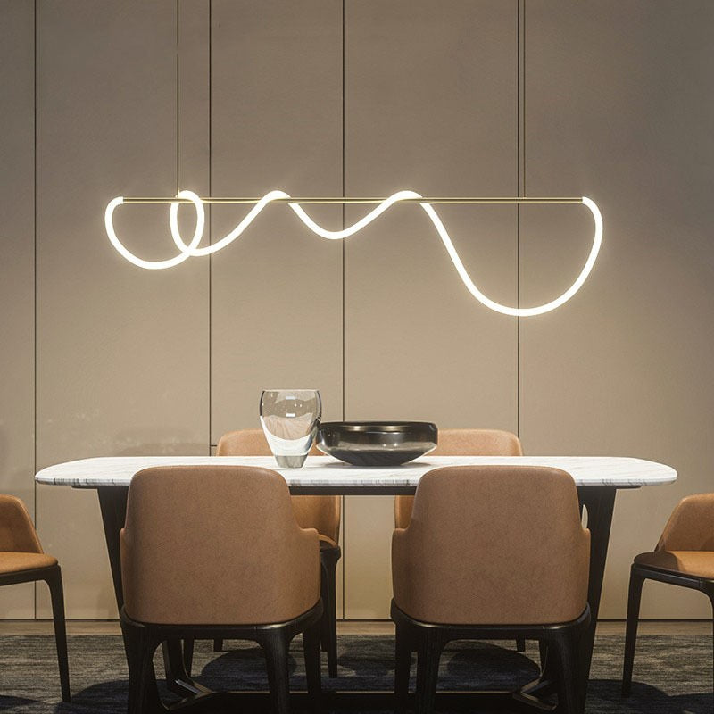 Modern Long Hose Led Pendant Lights