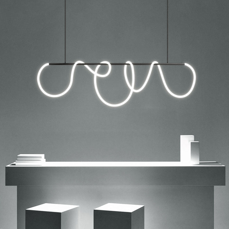 Modern Long Hose Led Pendant Lights