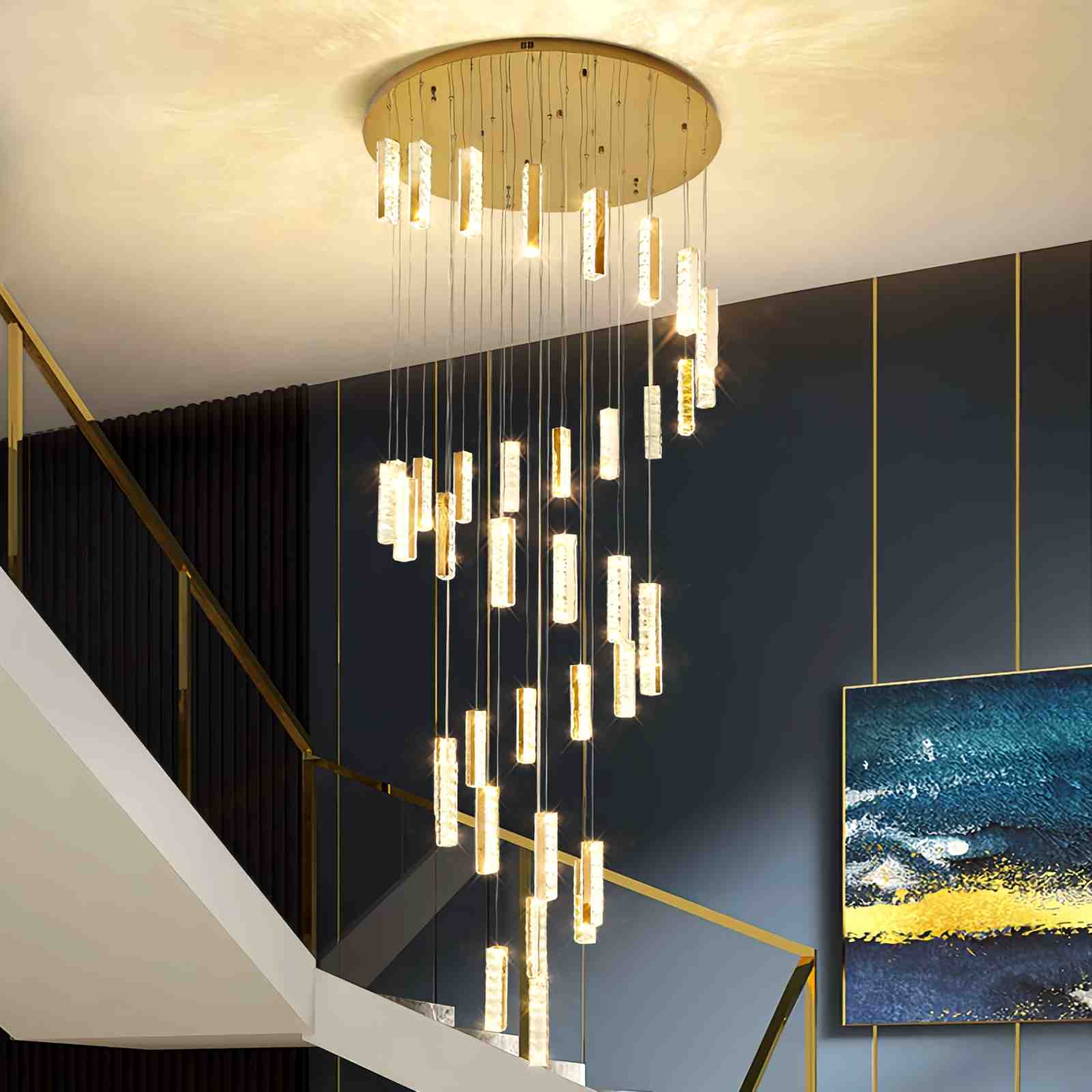 Nordic Duplex Luxury LED Chandelier