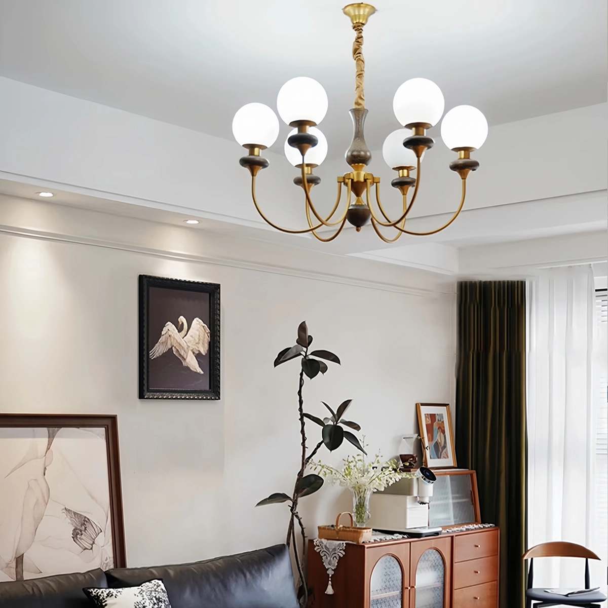 Antizer Modern Luxury Metal Chandelier