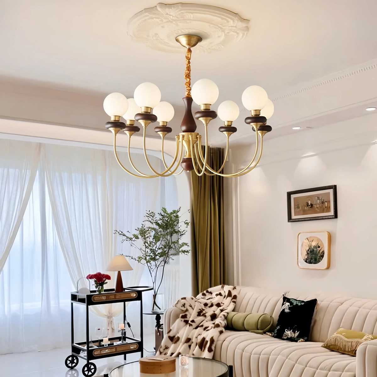 Antizer Modern Luxury Metal Chandelier