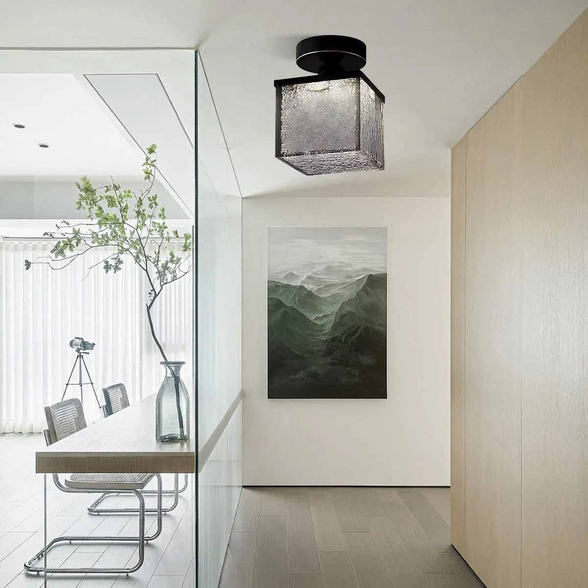 Antizer Modern Cup Crystal Ceiling Lamp