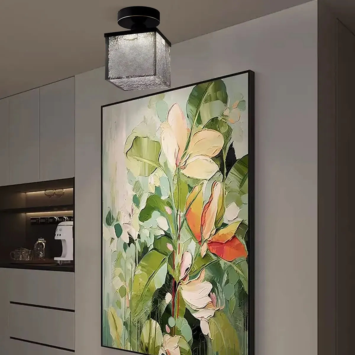 Antizer Modern Cup Crystal Ceiling Lamp