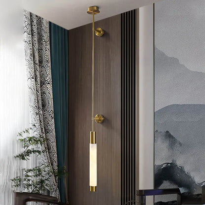 Antizer Modern Spanish Marble Long Strip Wall Lamp