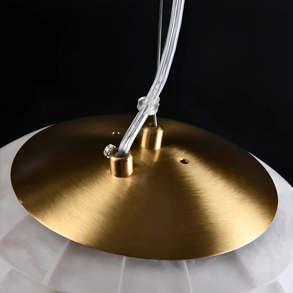 Antizer Modern Creative Spliced Ball Spanish Alabaster Pendant Light