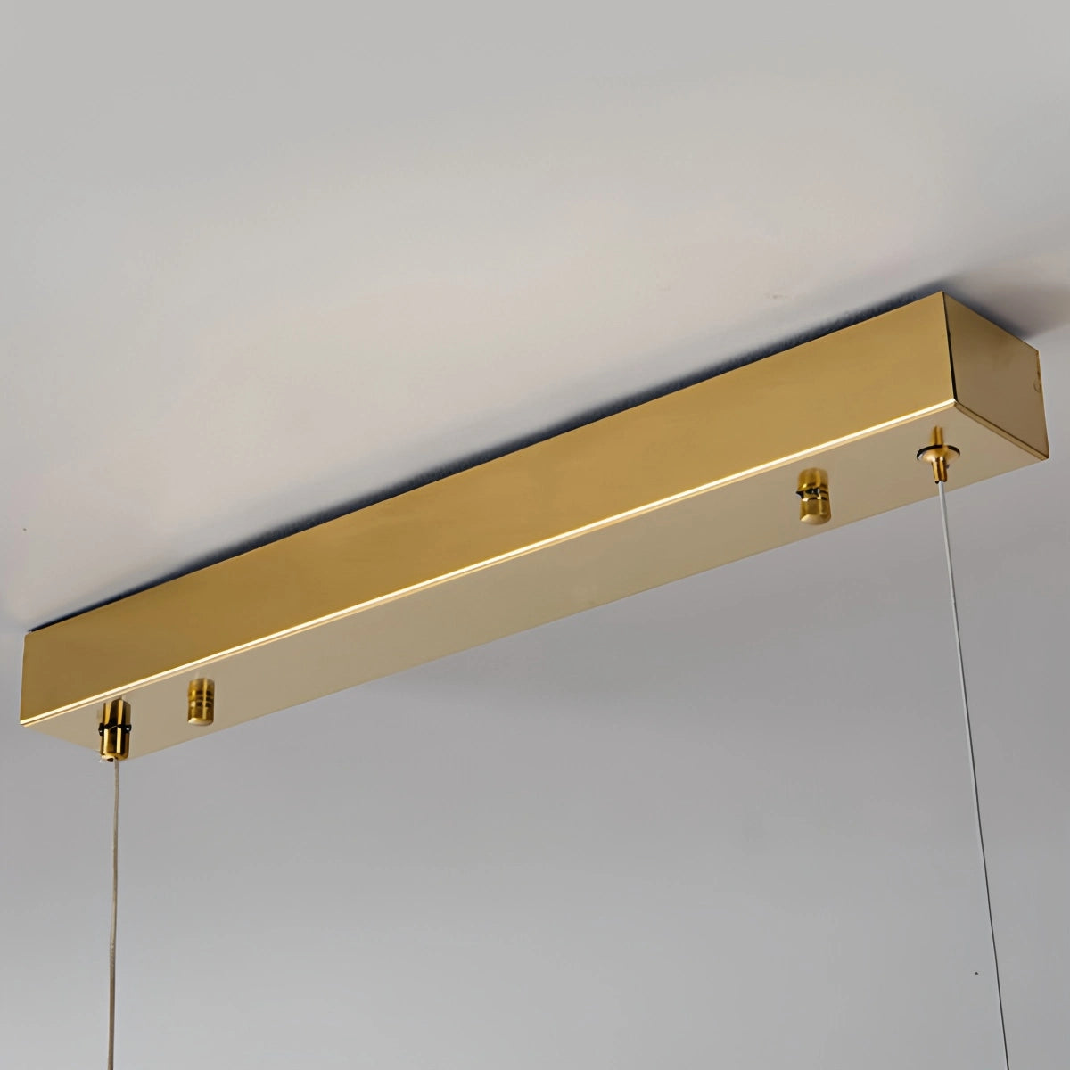 Antizer Modern Minimalist Linear Spanish Alabaster Pendant Light