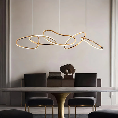 Antizer Modern Minimalist Ring Chandelier