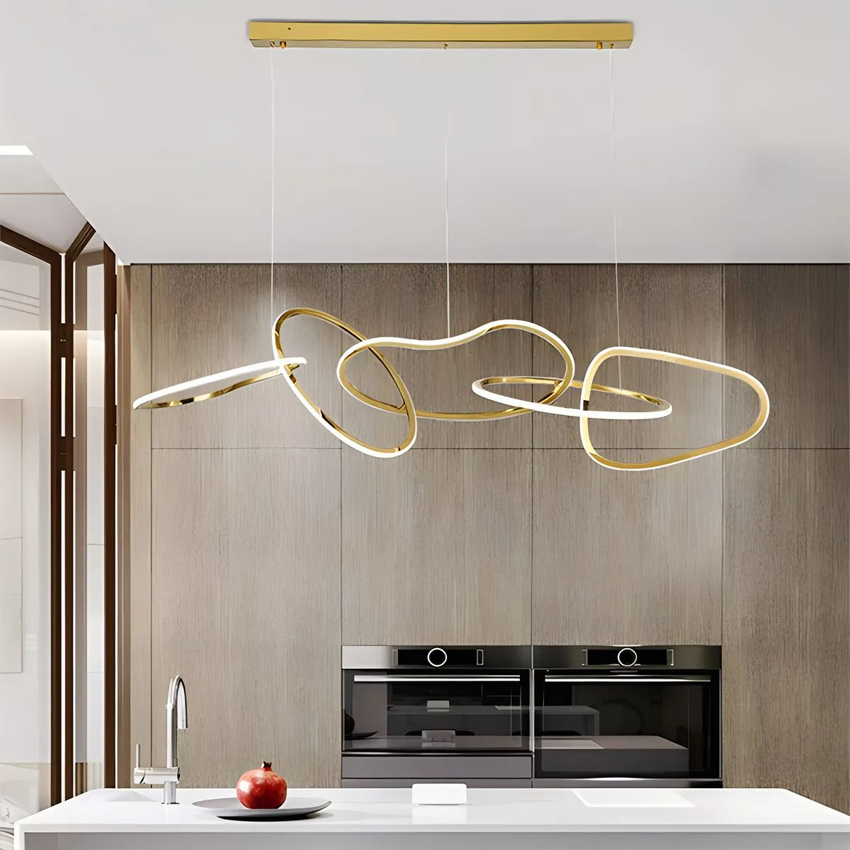 Antizer Modern Minimalist Ring Chandelier