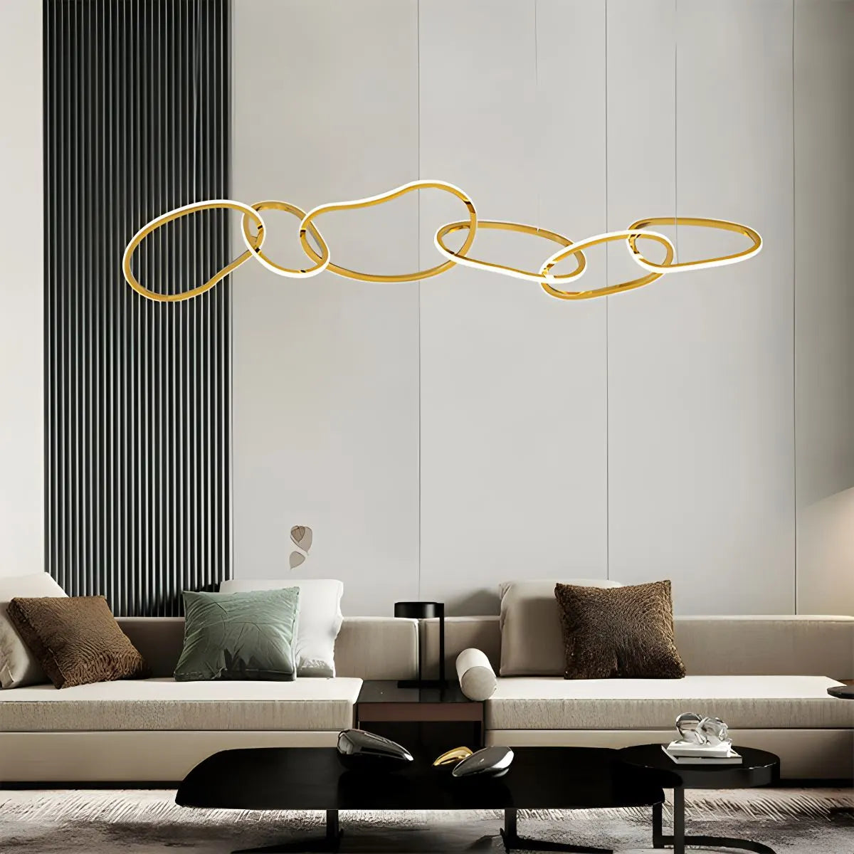 Antizer Modern Minimalist Ring Chandelier