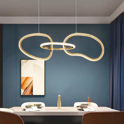 Antizer Modern Minimalist Ring Chandelier