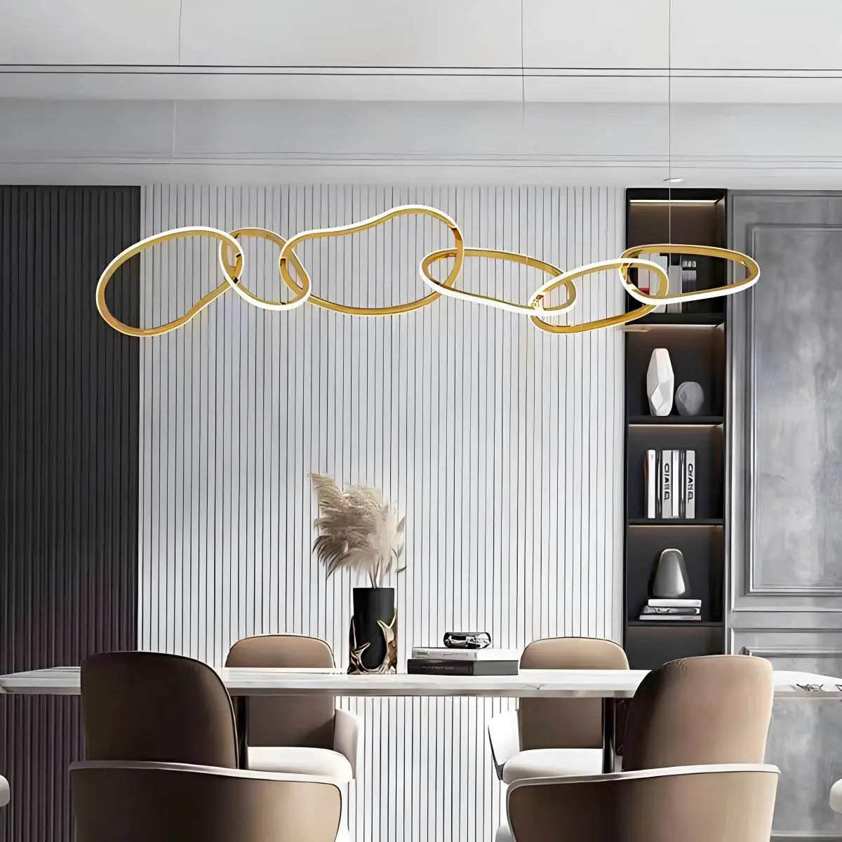 Antizer Modern Minimalist Ring Chandelier