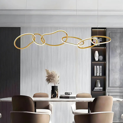 Antizer Modern Minimalist Ring Chandelier