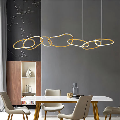 Antizer Modern Minimalist Ring Chandelier