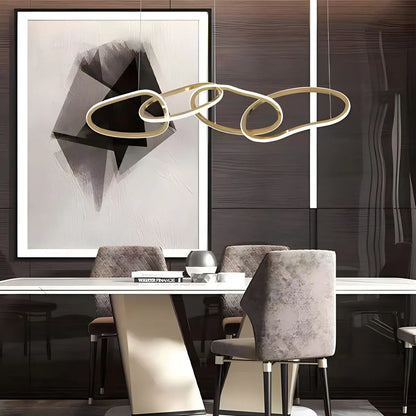 Antizer Modern Minimalist Ring Chandelier