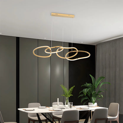 Antizer Modern Minimalist Ring Chandelier