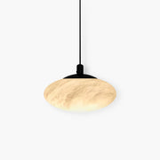 Antizer Modern Oval Bedroom Spanish Alabaster Pendant Light