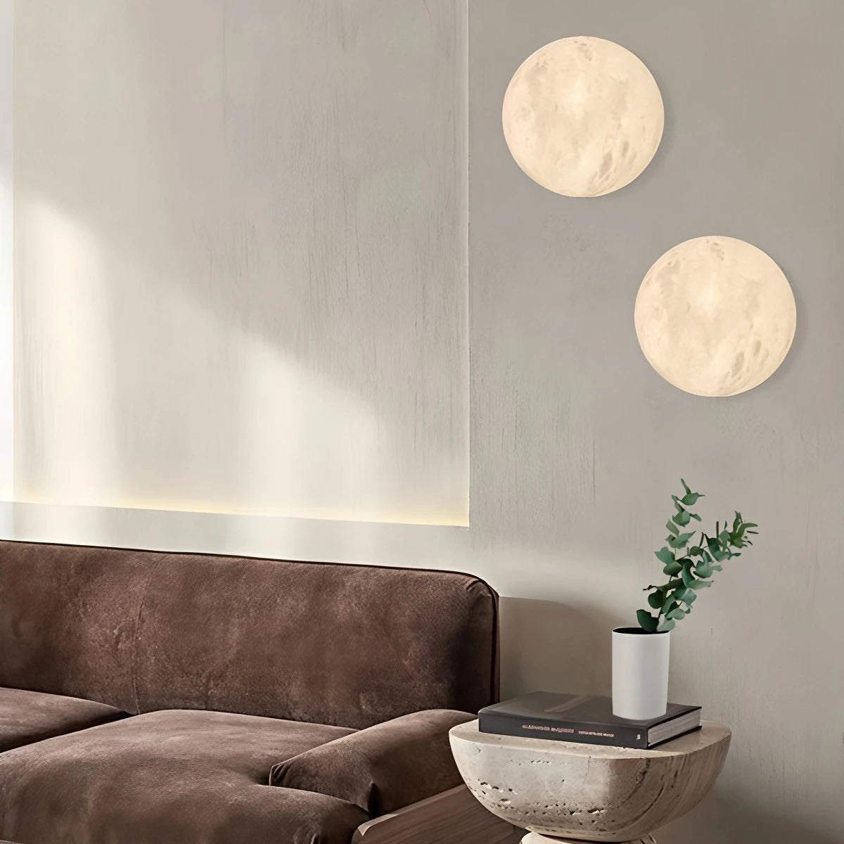 Antizer Modern Spherical Spanish Alabaster Wall Sconce