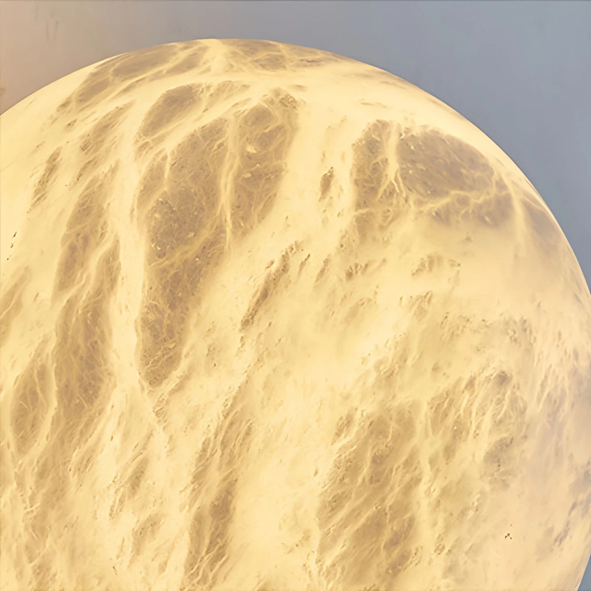 Antizer Modern Spherical Spanish Alabaster Wall Sconce