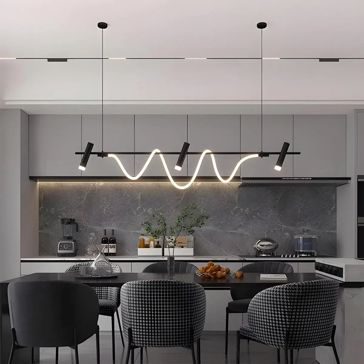 Antizer Modern Spotlight Long Pendant Light