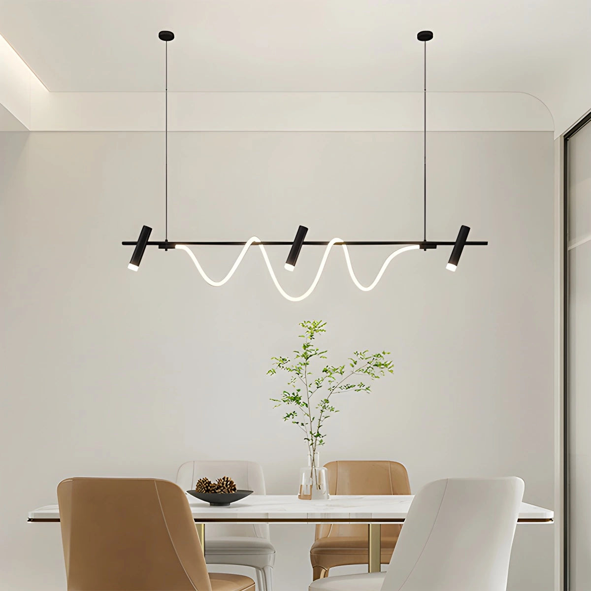 Antizer Modern Spotlight Long Pendant Light