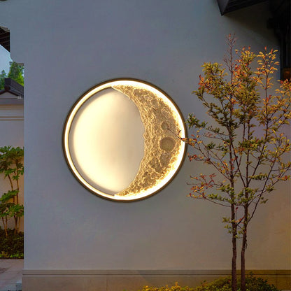 Antizer Crescent Moon Wall Sconce