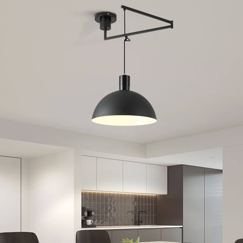 Bauhaus Creative Rocker Glass Pendant Light