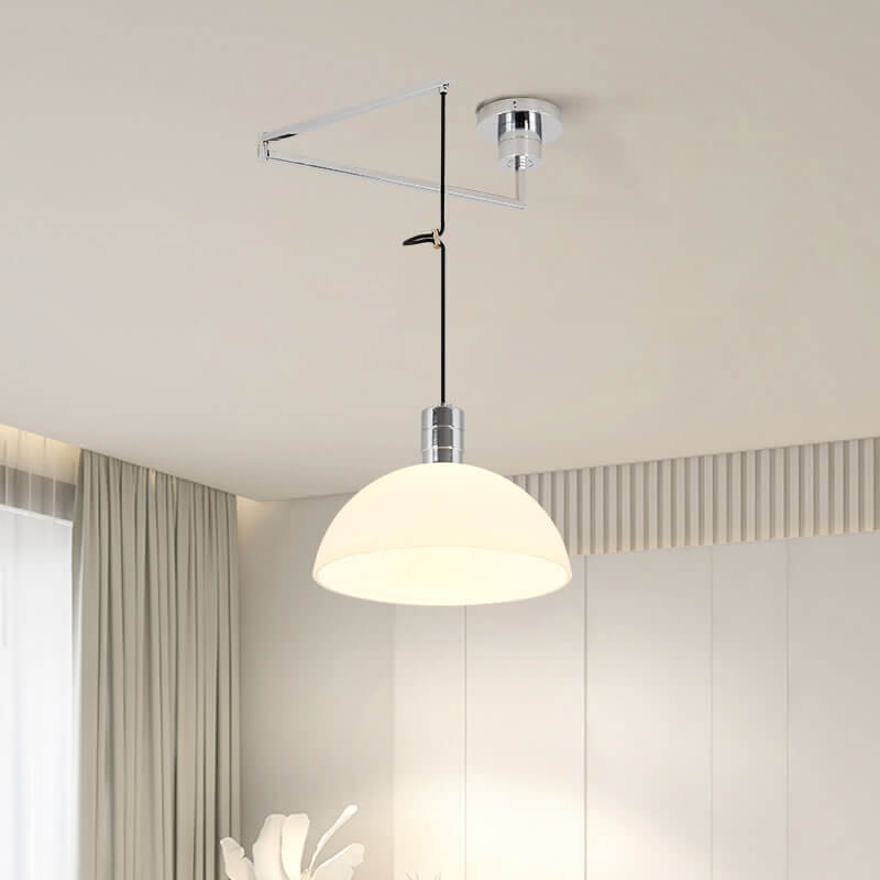 Bauhaus Creative Rocker Glass Pendant Light