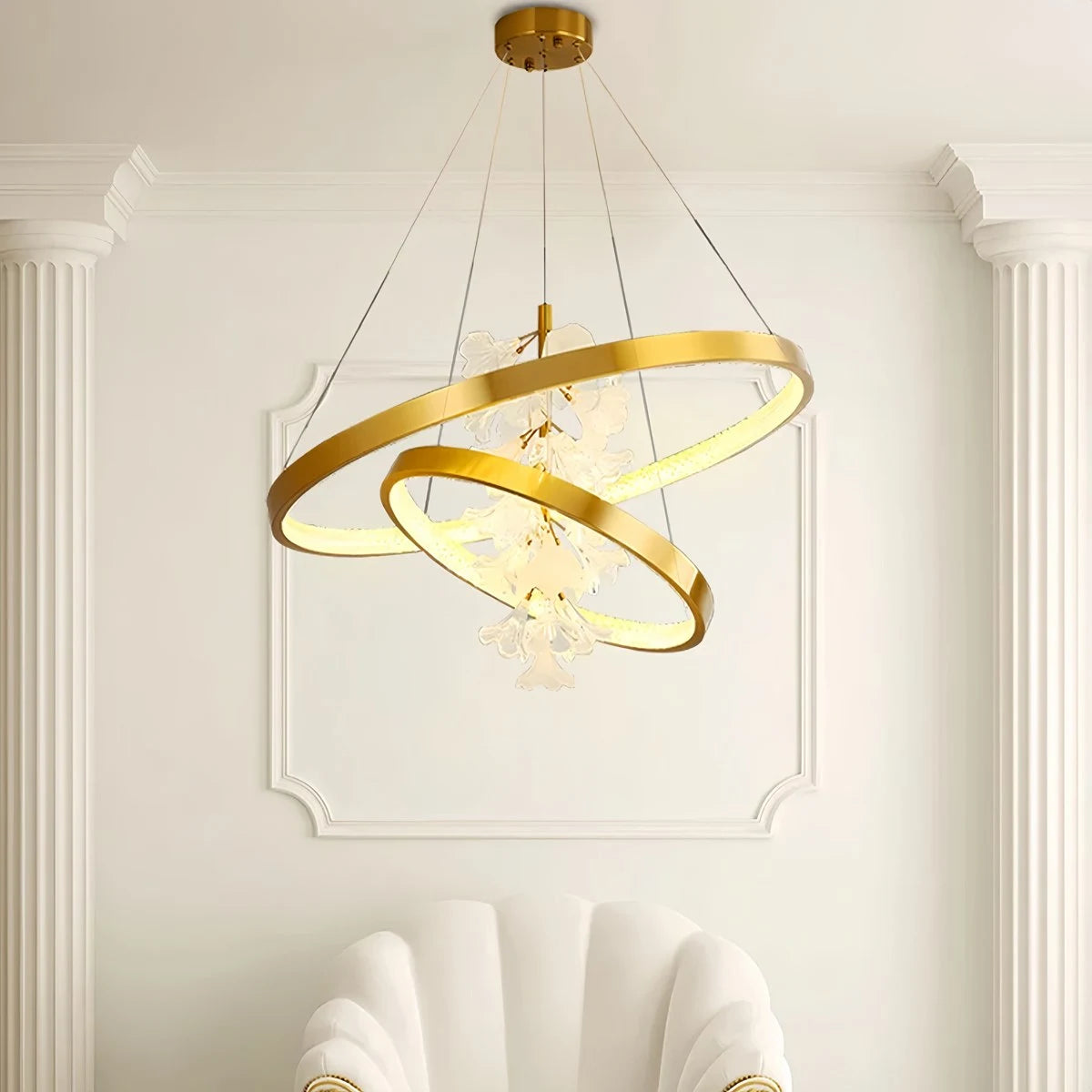 Antizer Nordic Light Luxury Ring Creative Chandelier