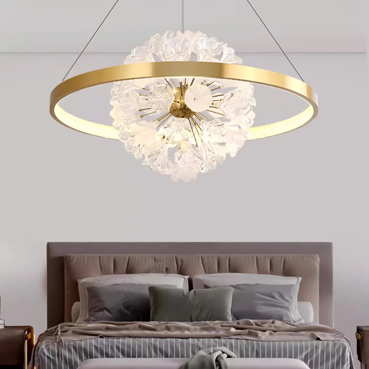 Antizer Nordic Light Luxury Ring Creative Chandelier