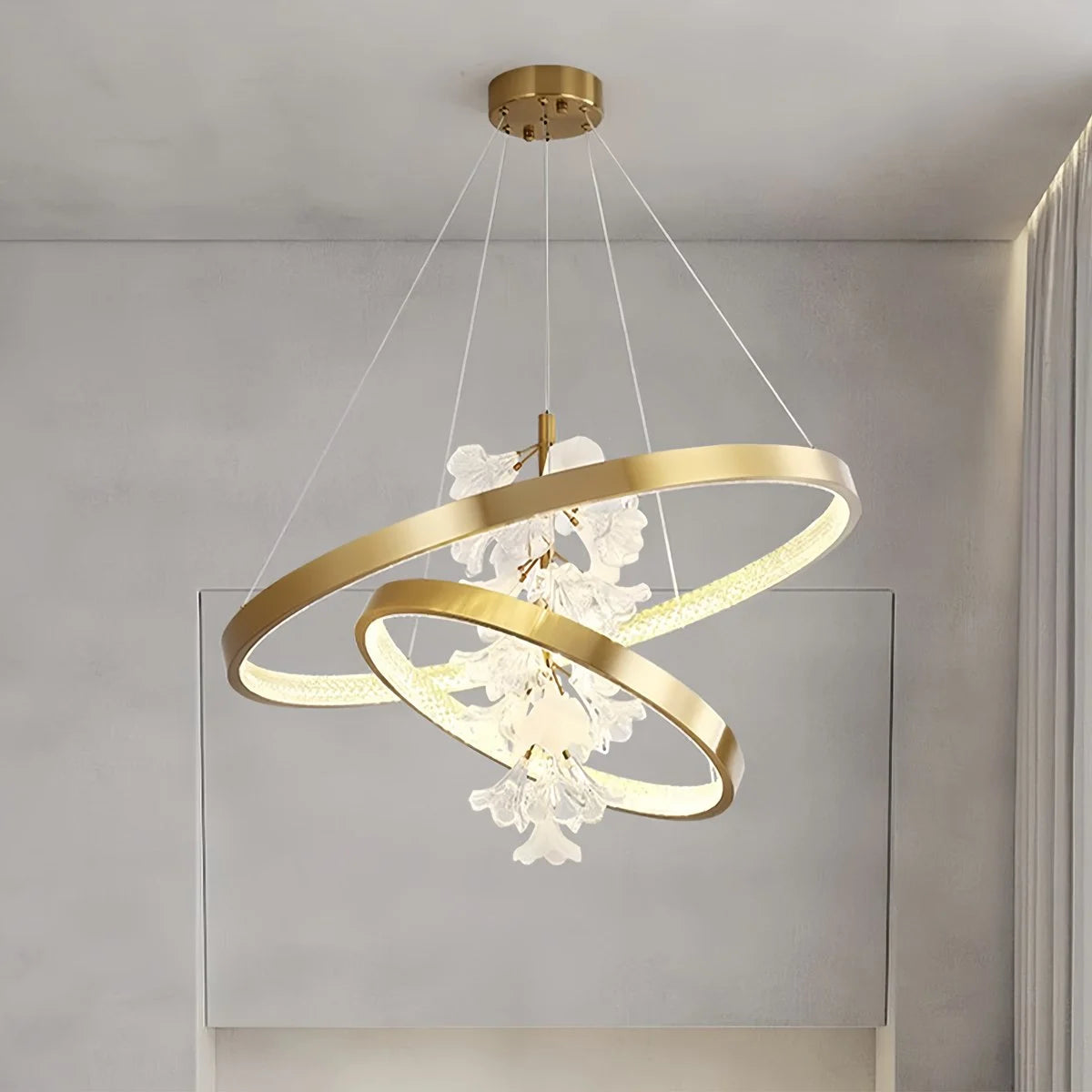 Antizer Nordic Light Luxury Ring Creative Chandelier