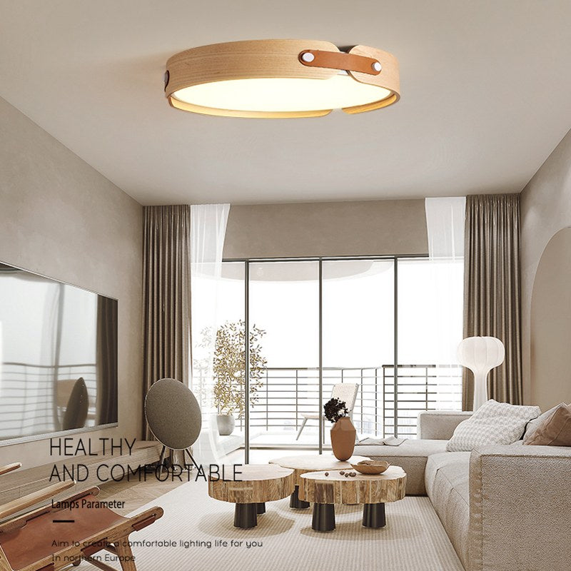 Nordic Wood Ceiling Light