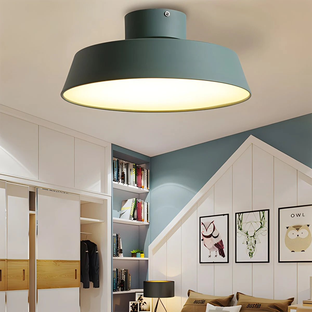 Antizer Nordic Creative Round Personality Ceiling Lamp