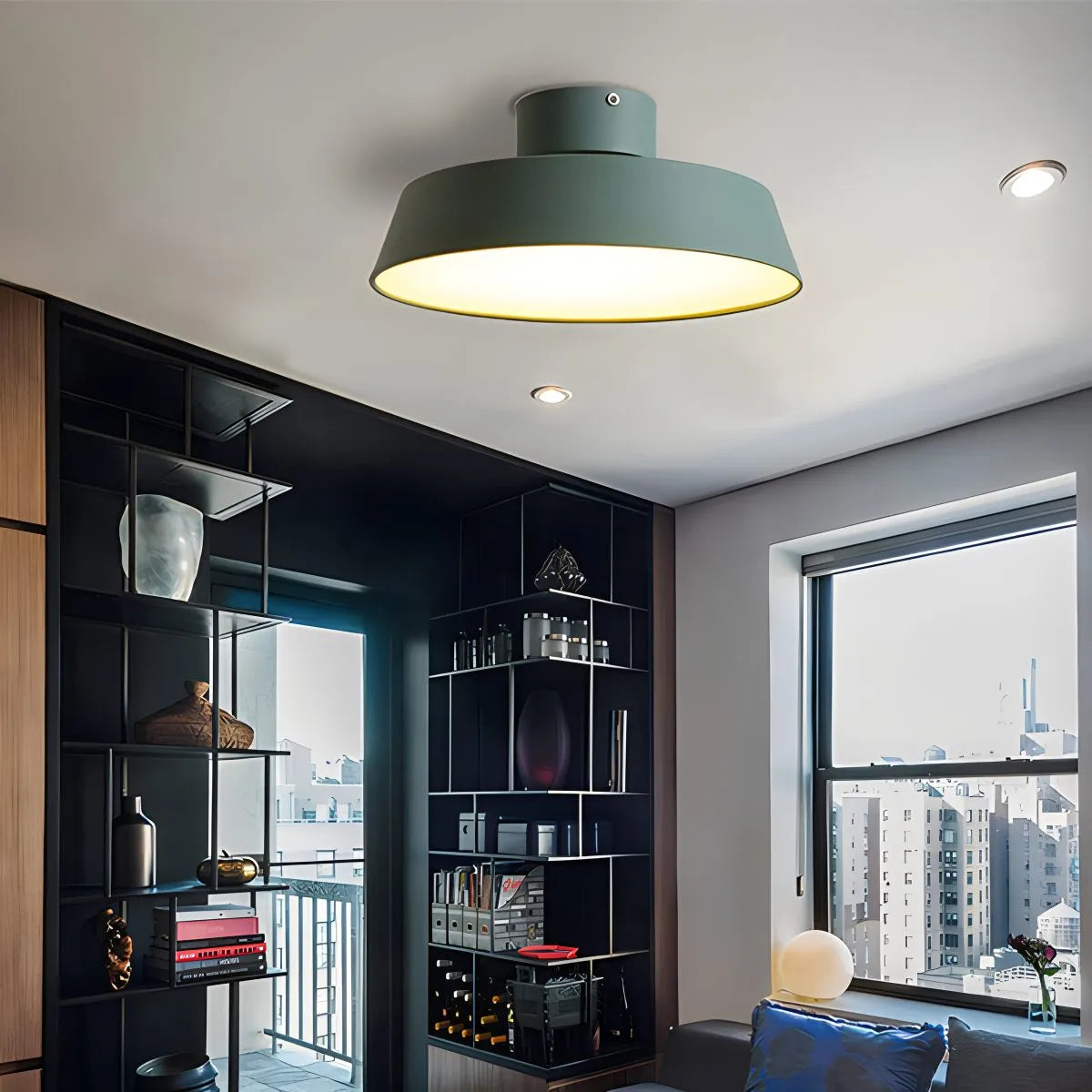 Antizer Nordic Creative Round Personality Ceiling Lamp