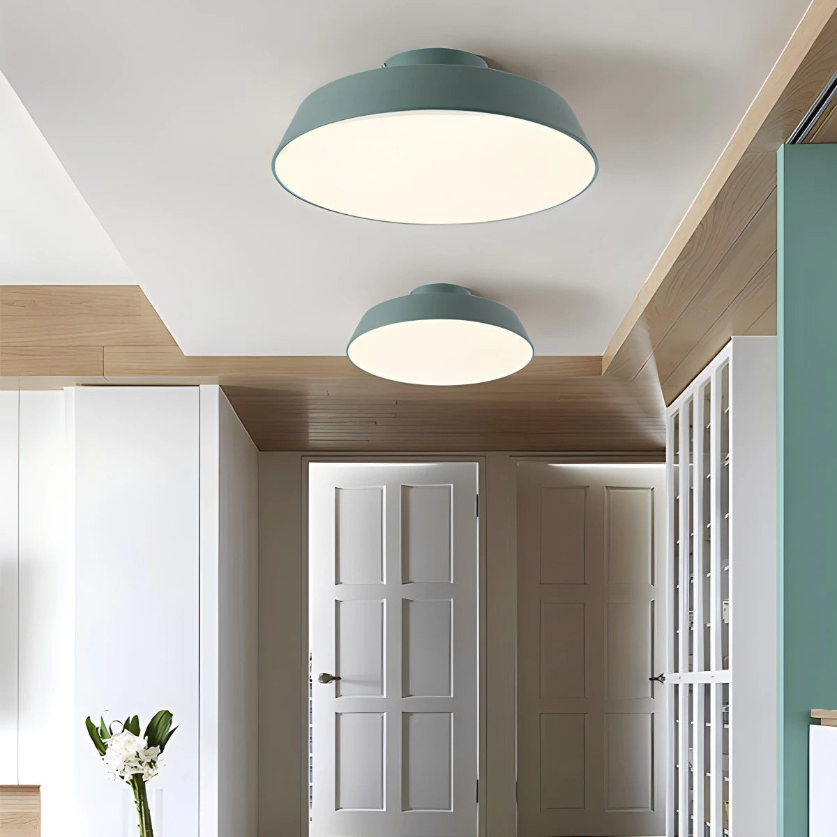 Antizer Nordic Creative Round Personality Ceiling Lamp