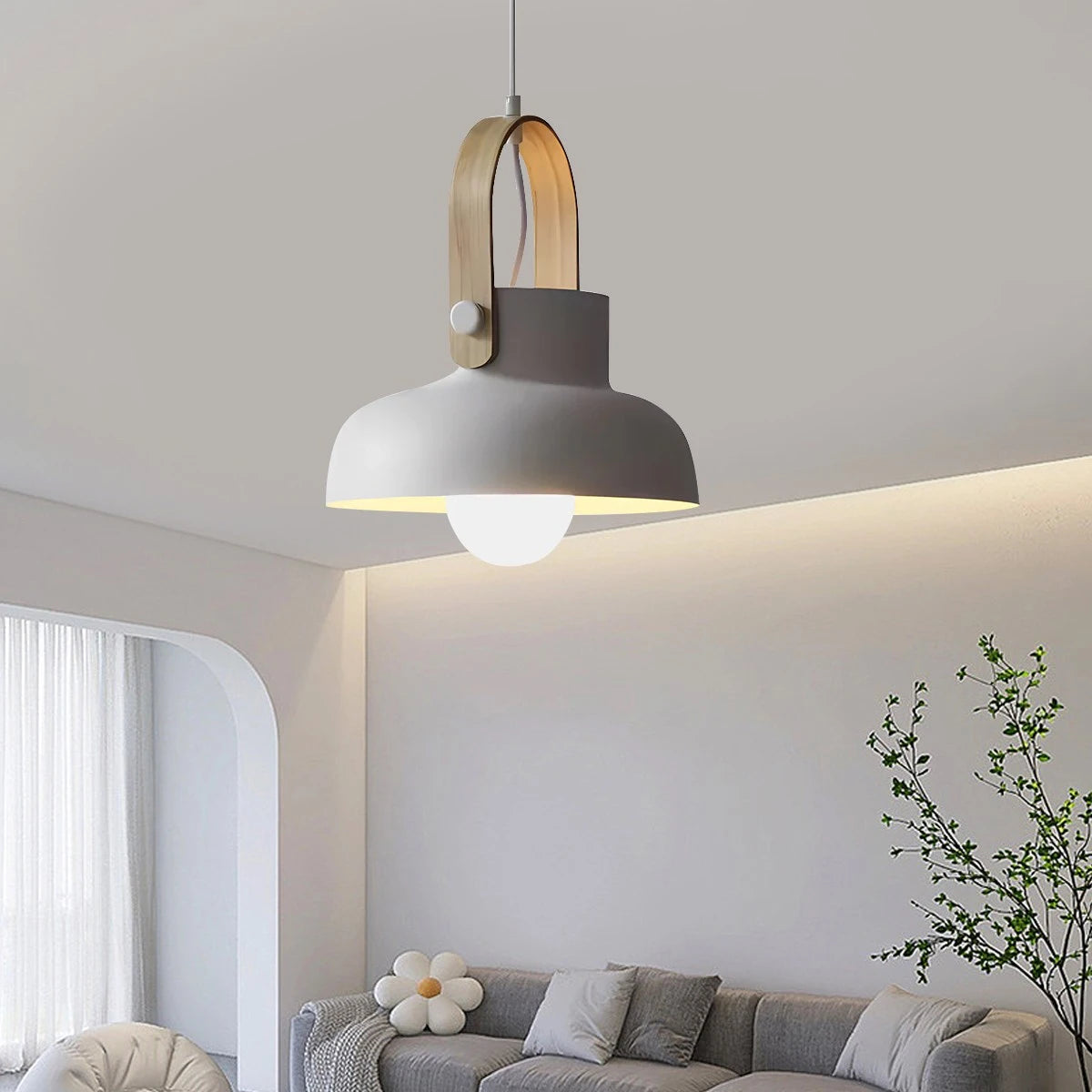 Antizer Nordic Macaron Pendant Light for Dining Room Kitchen