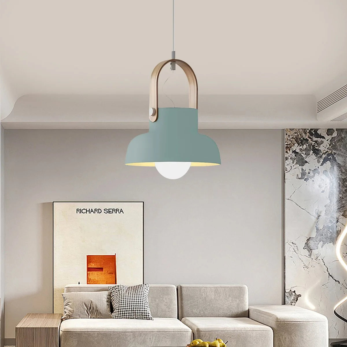 Antizer Nordic Macaron Pendant Light for Dining Room Kitchen