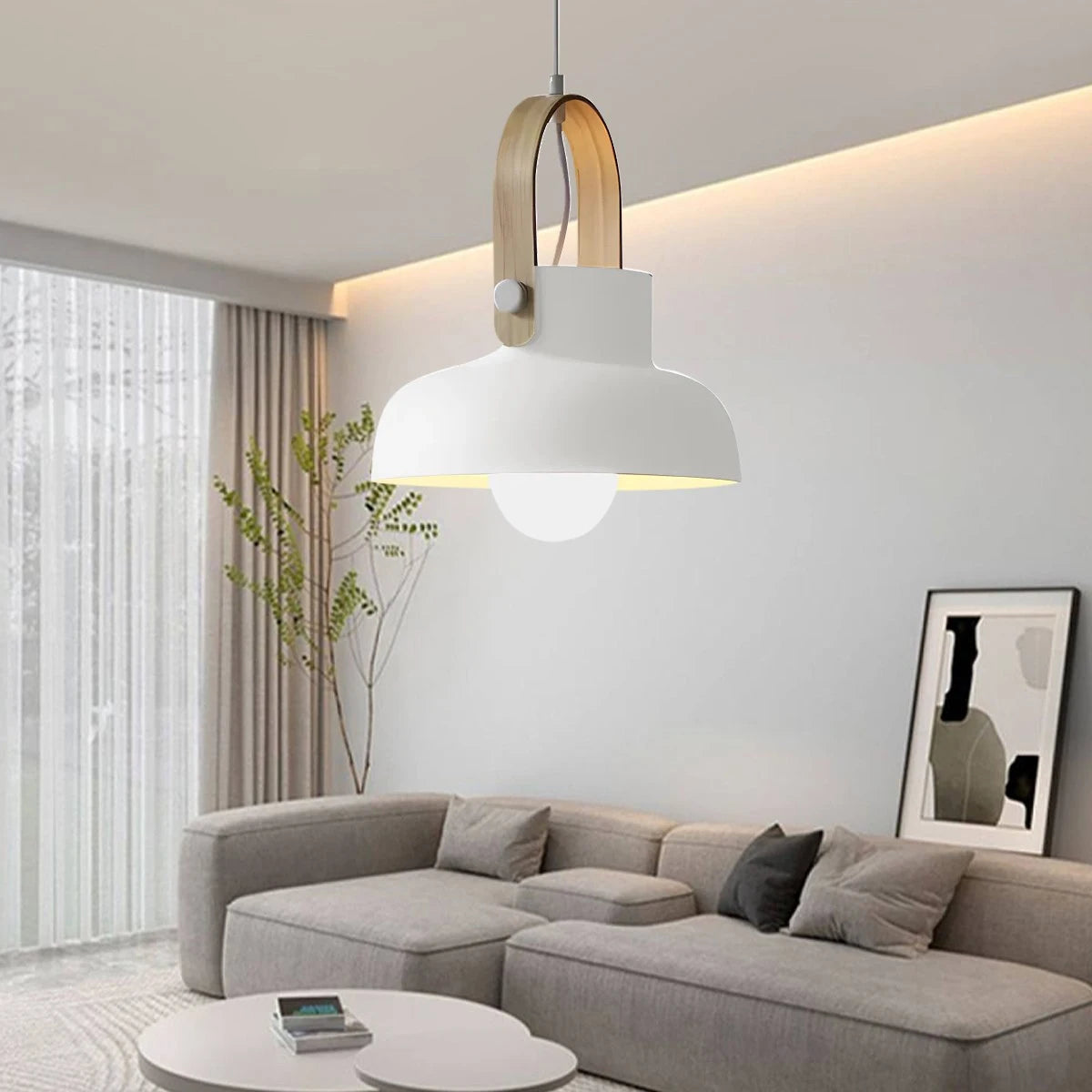 Antizer Nordic Macaron Pendant Light for Dining Room Kitchen