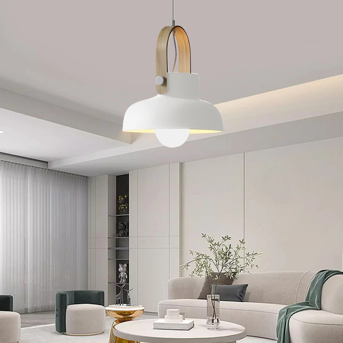 Antizer Nordic Macaron Pendant Light for Dining Room Kitchen