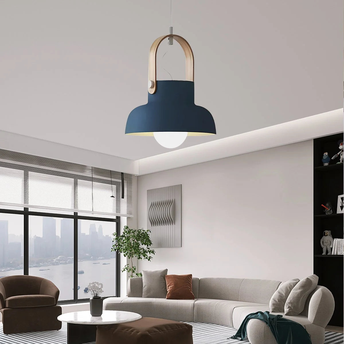 Antizer Nordic Macaron Pendant Light for Dining Room Kitchen