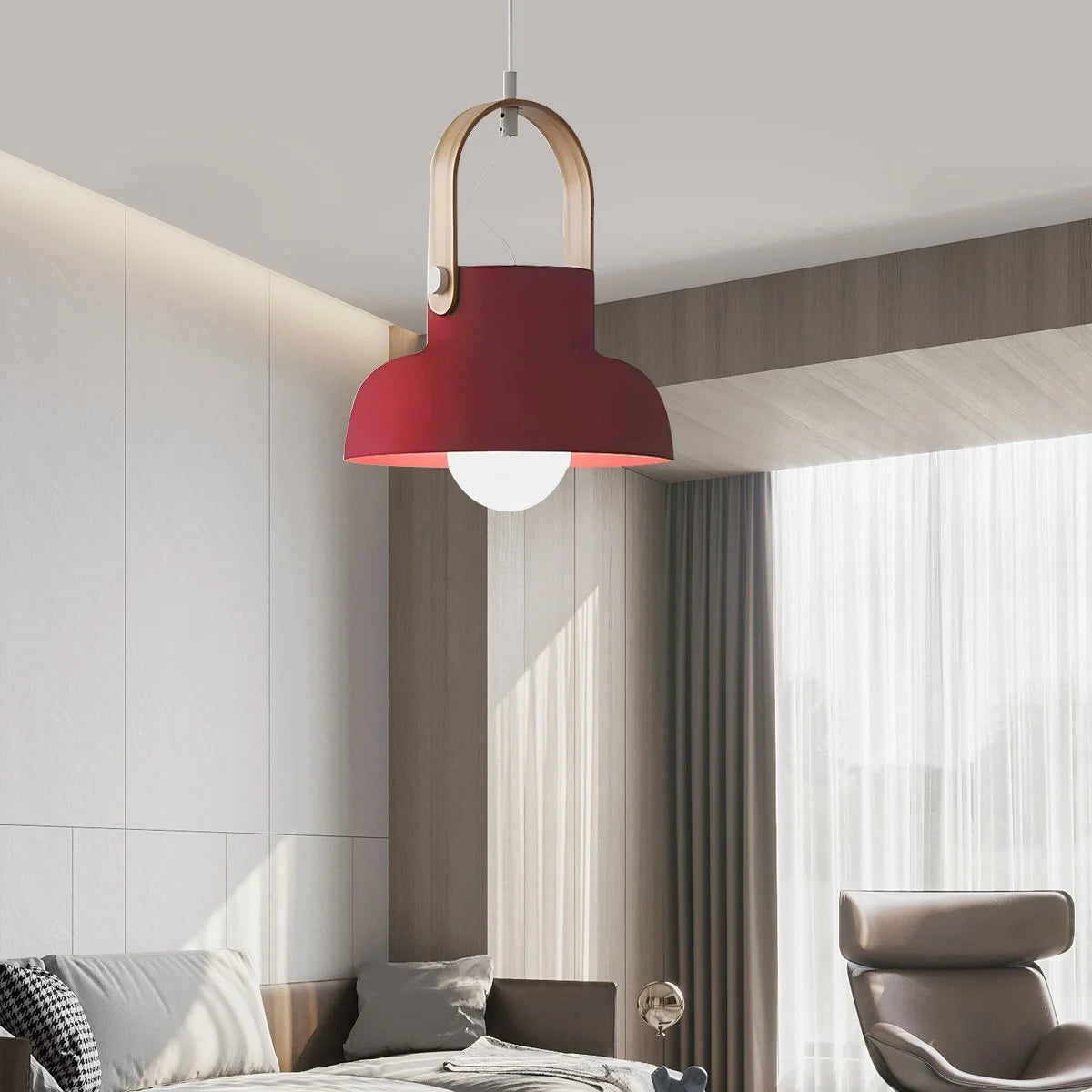 Antizer Nordic Macaron Pendant Light for Dining Room Kitchen