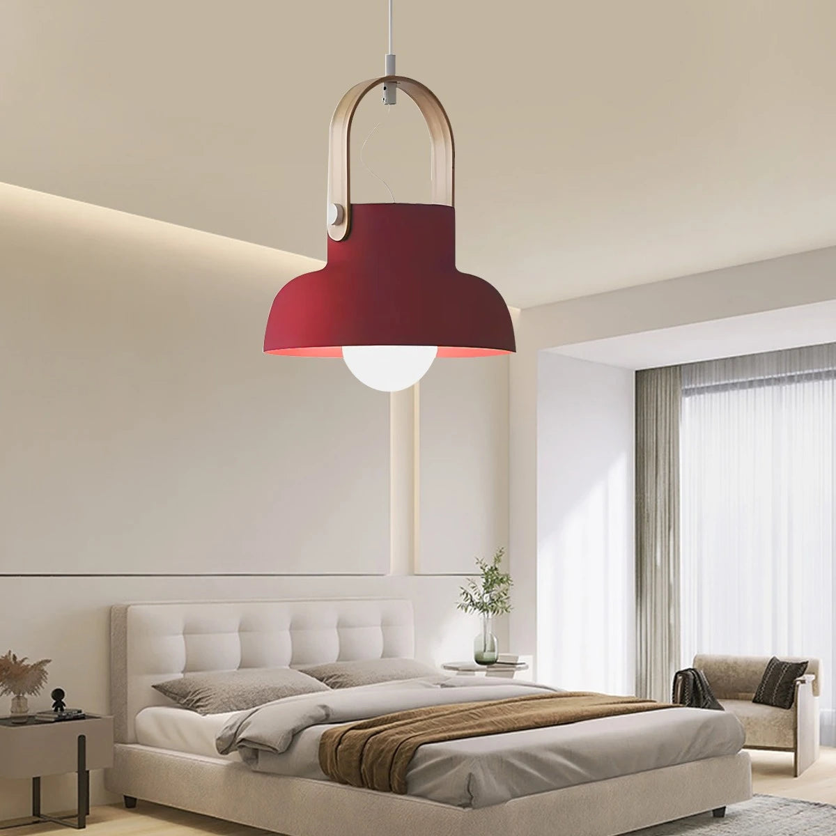 Antizer Nordic Macaron Pendant Light for Dining Room Kitchen
