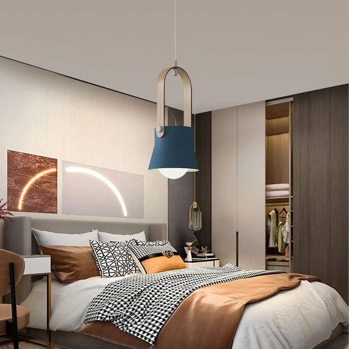 Antizer Nordic Macaron Pendant Light for Dining Room Kitchen