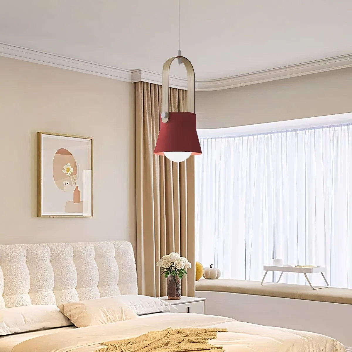Antizer Nordic Macaron Pendant Light for Dining Room Kitchen