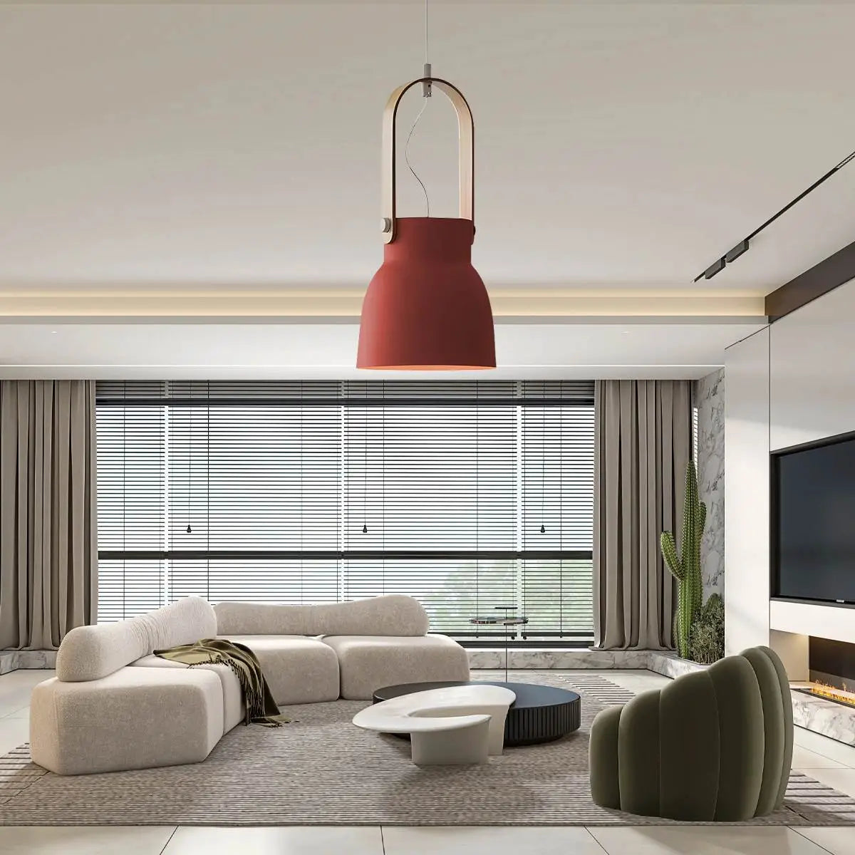 Antizer Nordic Macaron Pendant Light for Dining Room Kitchen
